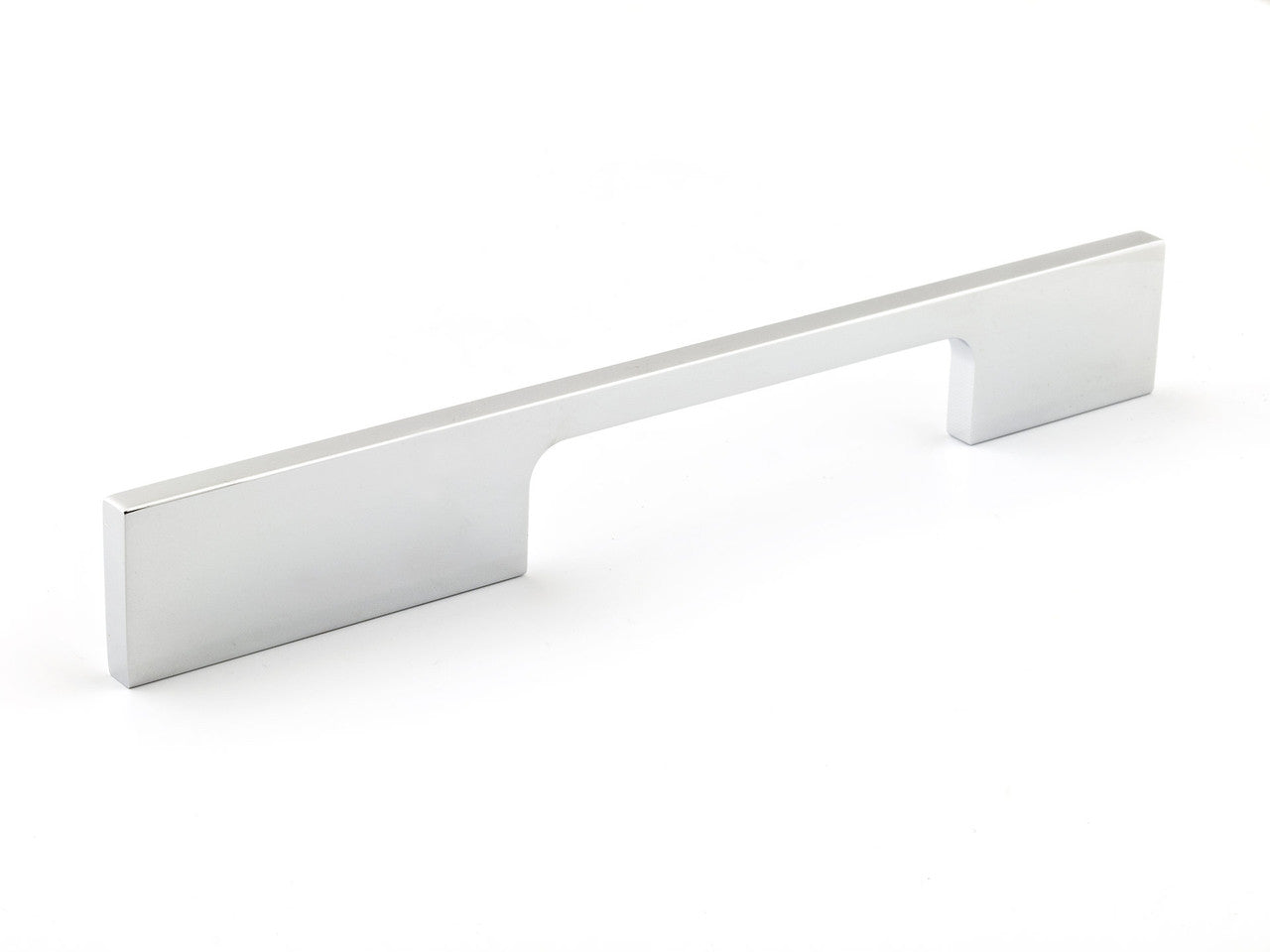 Richelieu BP720128140: 128mm cc Aversa Cabinet Pull - Polished Chrome