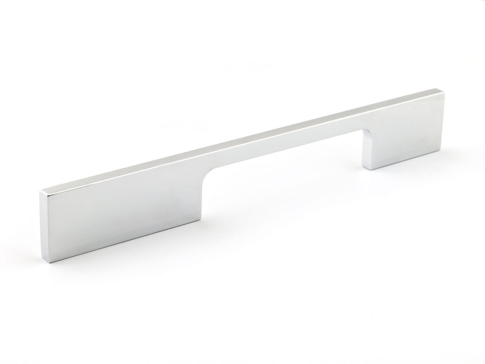 Richelieu BP720128140: 128mm cc Aversa Cabinet Pull - Polished Chrome