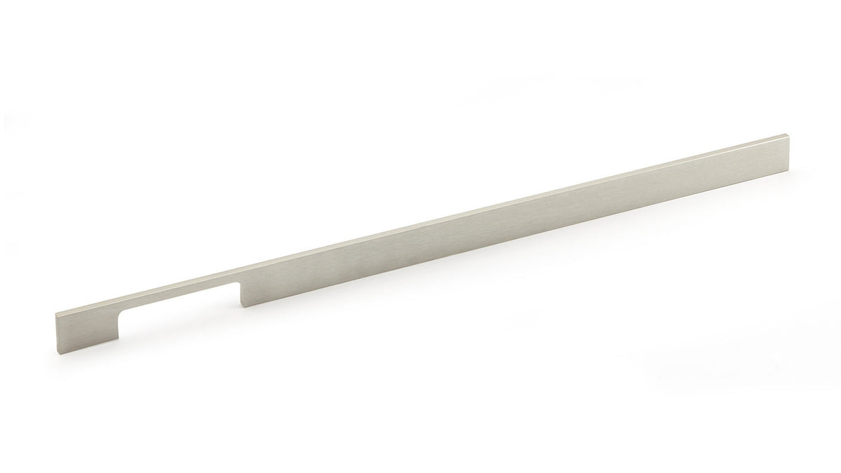 Richelieu BP720480195: 480mm cc Aversa Cabinet Pull - Brushed Nickel