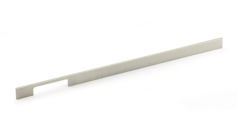 Richelieu BP720480195: 480mm cc Aversa Cabinet Pull - Brushed Nickel