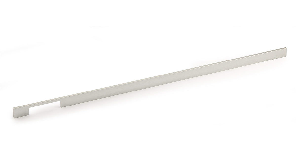 Richelieu BP720768195: 768mm cc Aversa Cabinet Pull - Brushed Nickel