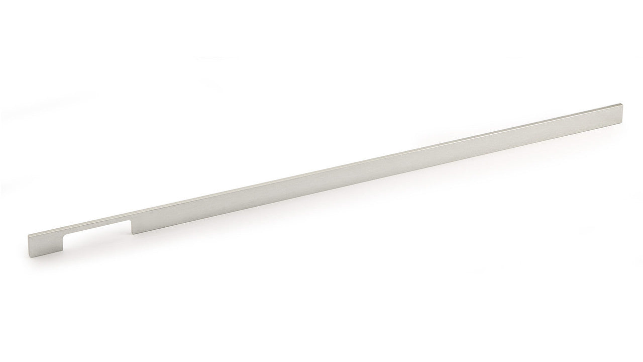 Richelieu BP720768195: 768mm cc Aversa Cabinet Pull - Brushed Nickel