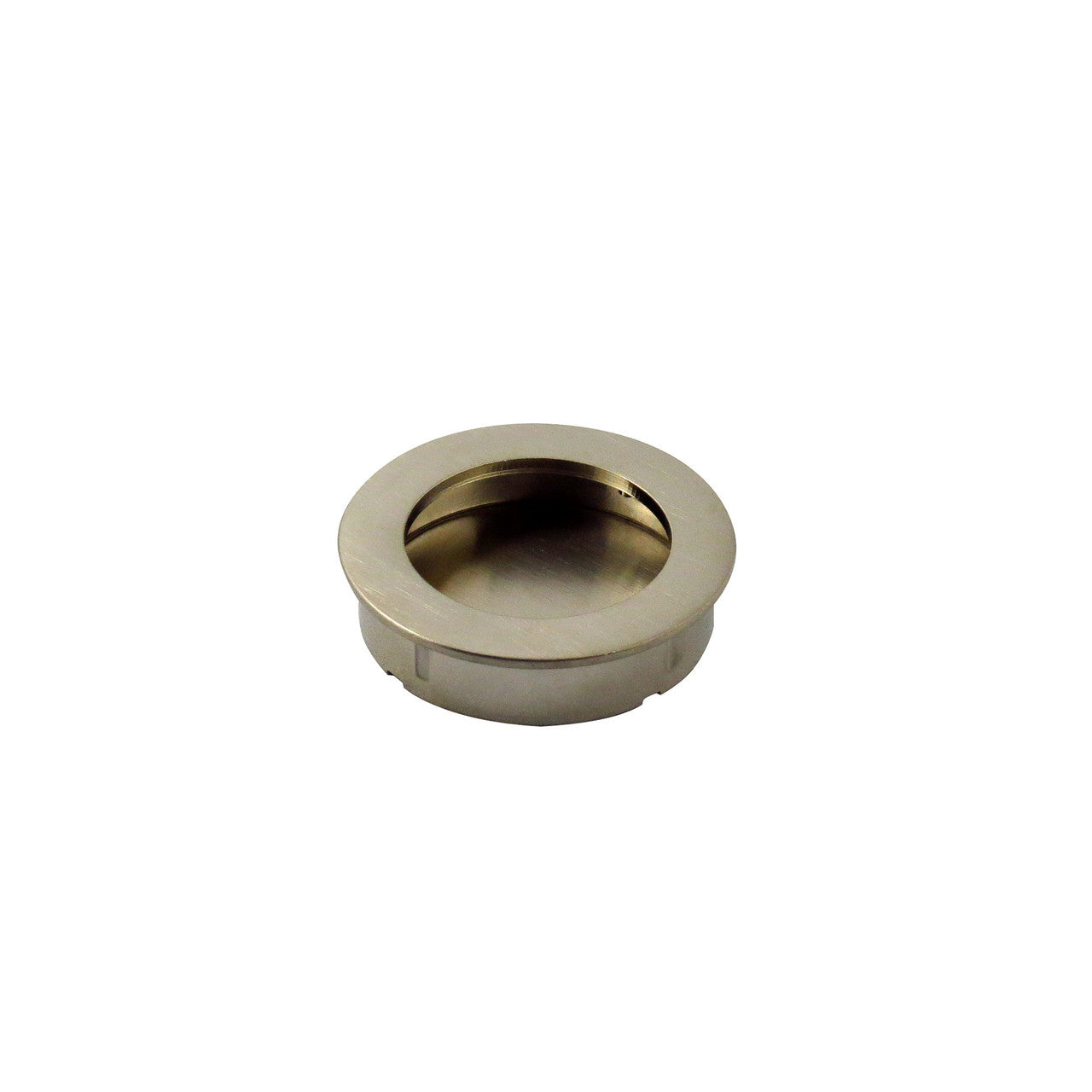 Richelieu BP72260195: 2-3/8" Contemporary Recessed Cabinet Pull - Brushed Nickel