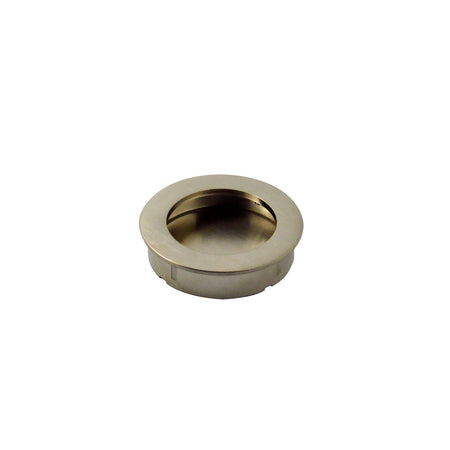 Richelieu BP72260195: 2-3/8" Contemporary Recessed Cabinet Pull - Brushed Nickel