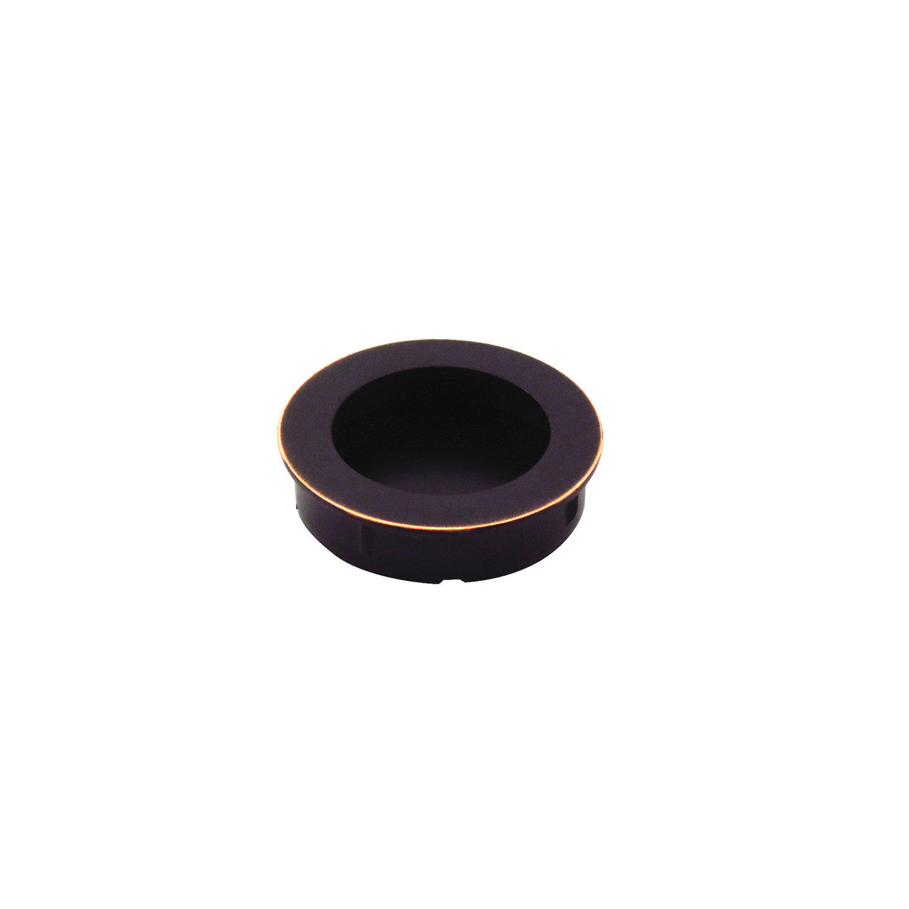 Richelieu BP72260BORB: 2-3/8" Contemporary Recessed Cabinet Pull - Brushed Oil Rubbed Bronze