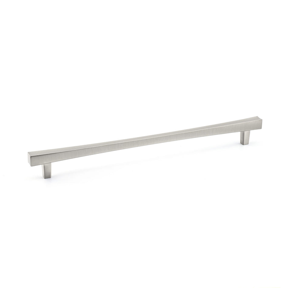 Richelieu BP7227256195: 256mm cc Westmount Cabinet Pull - Brushed Nickel