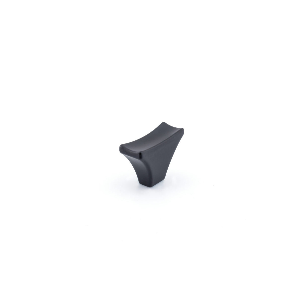 Richelieu BP722740900: 1-9/16" Westmount Rectangular Cabinet Knob - Matte Black