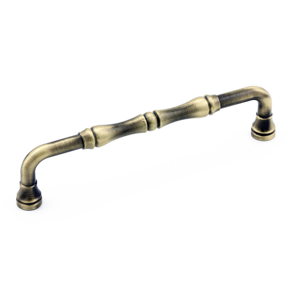 Richelieu BP740128AE: 128mm cc Boucherville Cabinet Pull - Antique English