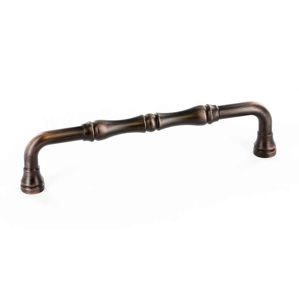 Richelieu BP740128BORB: 128mm cc Boucherville Cabinet Pull - Brushed Oil Rubbed Bronze