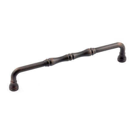 Richelieu BP740160BORB: 160mm cc Boucherville Cabinet Pull - Brushed Oil Rubbed Bronze