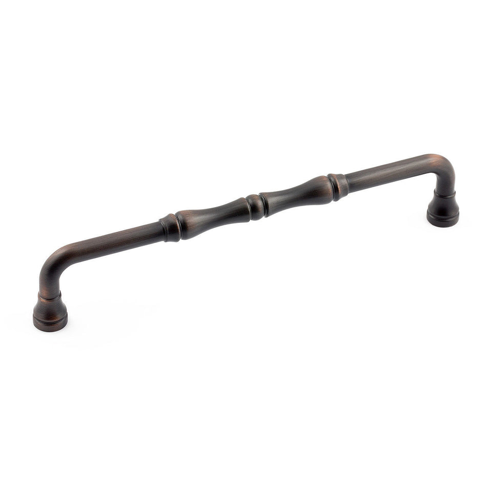 Richelieu BP740160BORB: 160mm cc Boucherville Cabinet Pull - Brushed Oil Rubbed Bronze