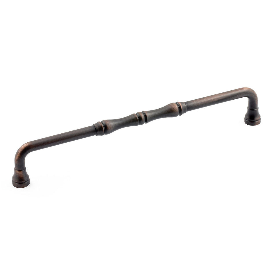 Richelieu BP740192BORB: 192mm cc Boucherville Cabinet Pull - Brushed Oil Rubbed Bronze