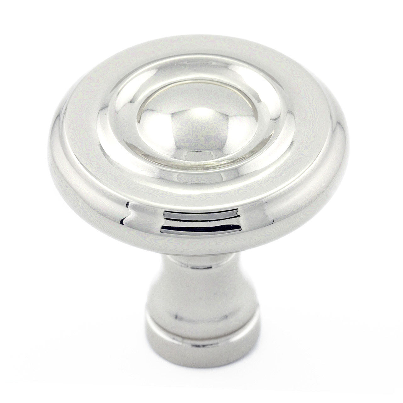 Richelieu BP74032180: 1-1/4" Boucherville Cabinet Knob - Polished Nickel