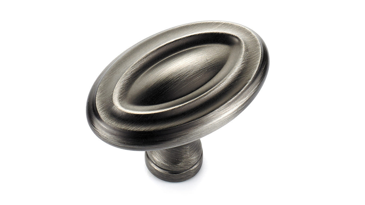 Richelieu BP74043143: 43mm Boucherville Cabinet Knob - Antique Nickel