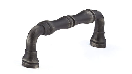 Richelieu BP74096143: 96mm cc Boucherville Cabinet Pull - Antique Nickel