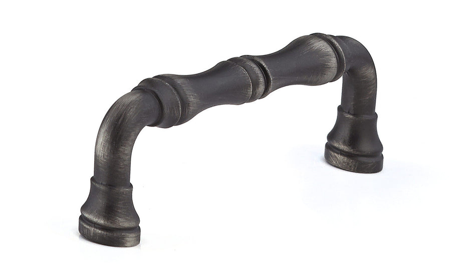 Richelieu BP74096143: 96mm cc Boucherville Cabinet Pull - Antique Nickel