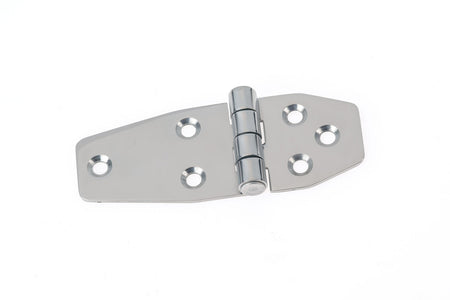 Richelieu BP750862171: 105mm Contemporary Icebox Hinge - Polished Stainless Steel