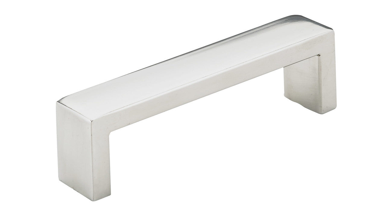 Richelieu BP754496171: 96mm cc Williamsburg Cabinet Pull - Polished Stainless Steel