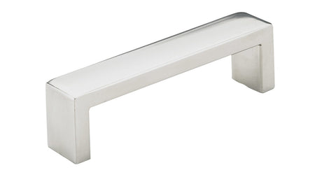 Richelieu BP754496171: 96mm cc Williamsburg Cabinet Pull - Polished Stainless Steel