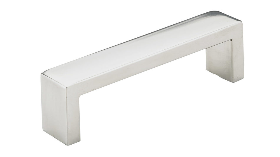Richelieu BP754496171: 96mm cc Williamsburg Cabinet Pull - Polished Stainless Steel