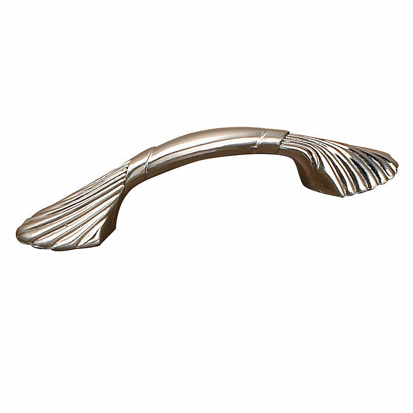 Richelieu BP760195: 3" cc Drummondville Cabinet Pull - Brushed Nickel