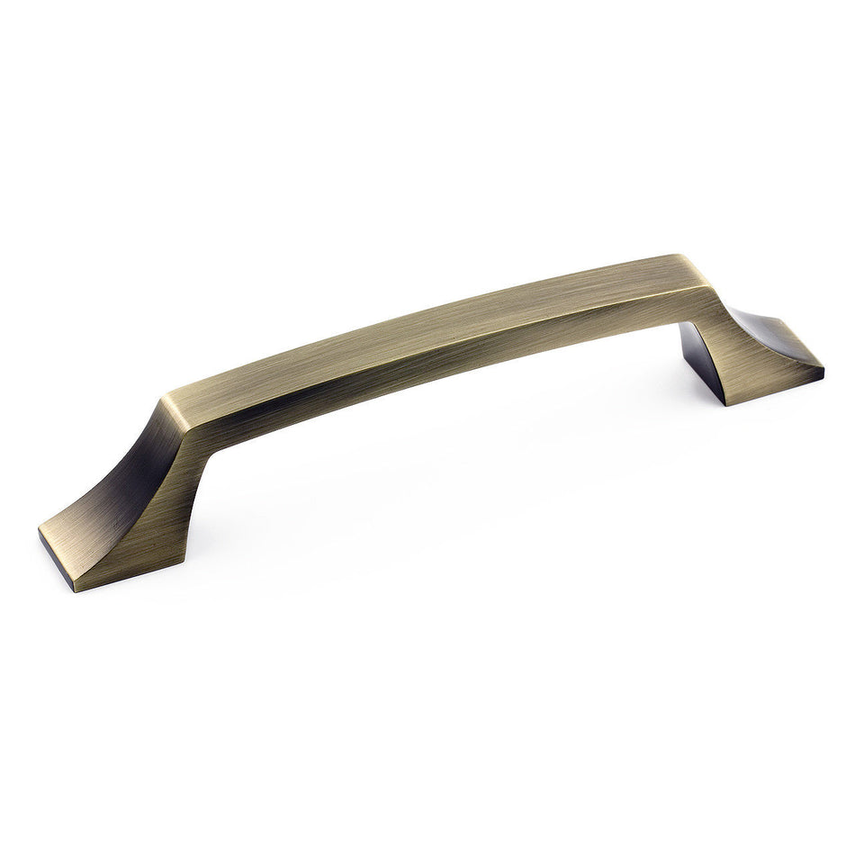 Richelieu BP765128AE: 128mm cc Rosemere Cabinet Pull - Antique English