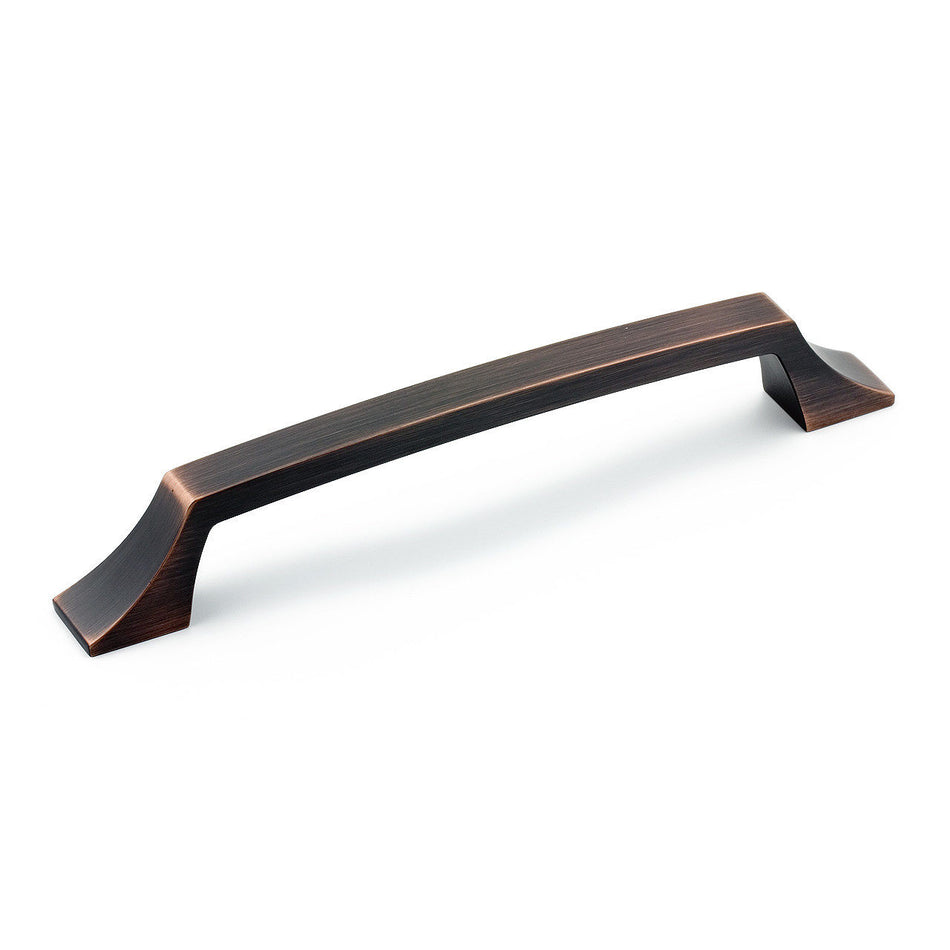Richelieu BP765160BORB: 160mm cc Rosemere Bar Cabinet Pull - Brushed Oil Rubbed Bronze