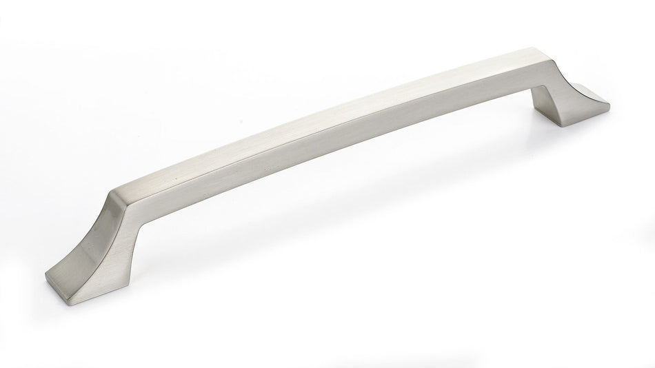 Richelieu BP765192195: 192mm cc Rosemere Cabinet Pull - Brushed Nickel