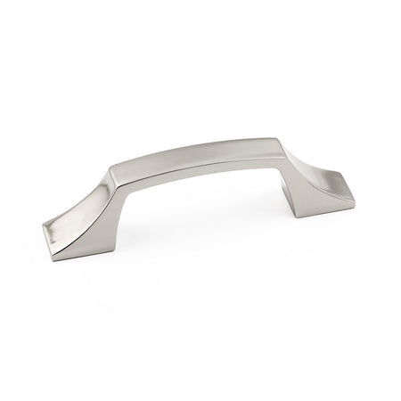Richelieu BP76596180: 96mm cc Rosemere Cabinet Pull - Polished Nickel