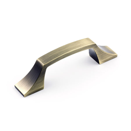 Richelieu BP76596AE: 96mm cc Rosemere Cabinet Pull - Antique English