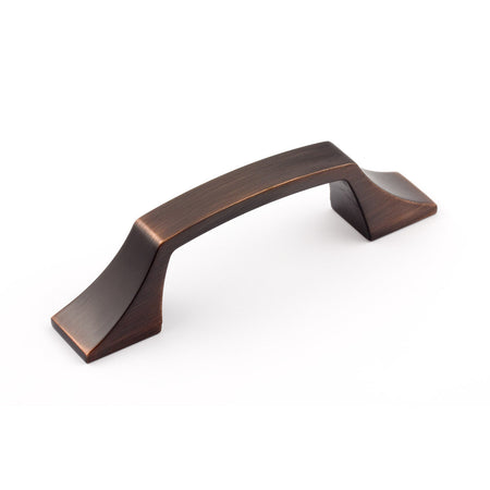 Richelieu BP76596BORB: 96mm cc Rosemere Bar Cabinet Pull - Brushed Oil Rubbed Bronze