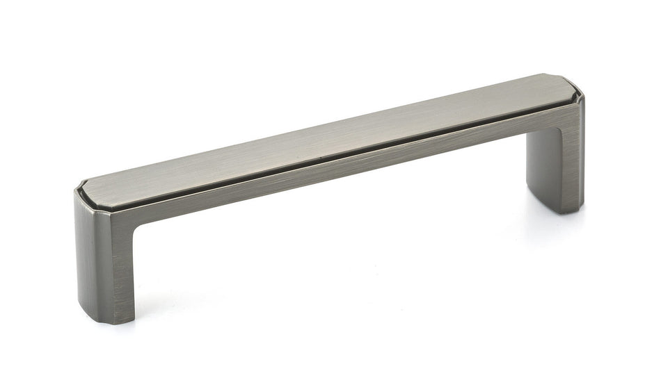 Richelieu BP770128143: 128mm cc Lorraine Cabinet Pull - Antique Nickel