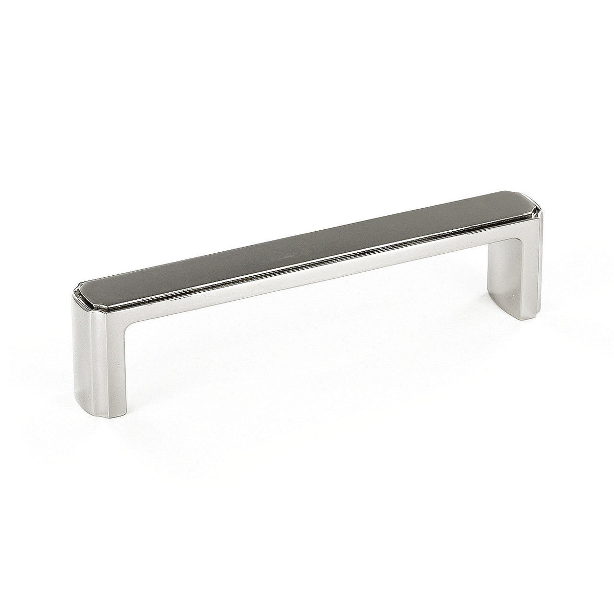 Richelieu BP770128180: 128mm cc Lorraine Cabinet Pull - Polished Nickel