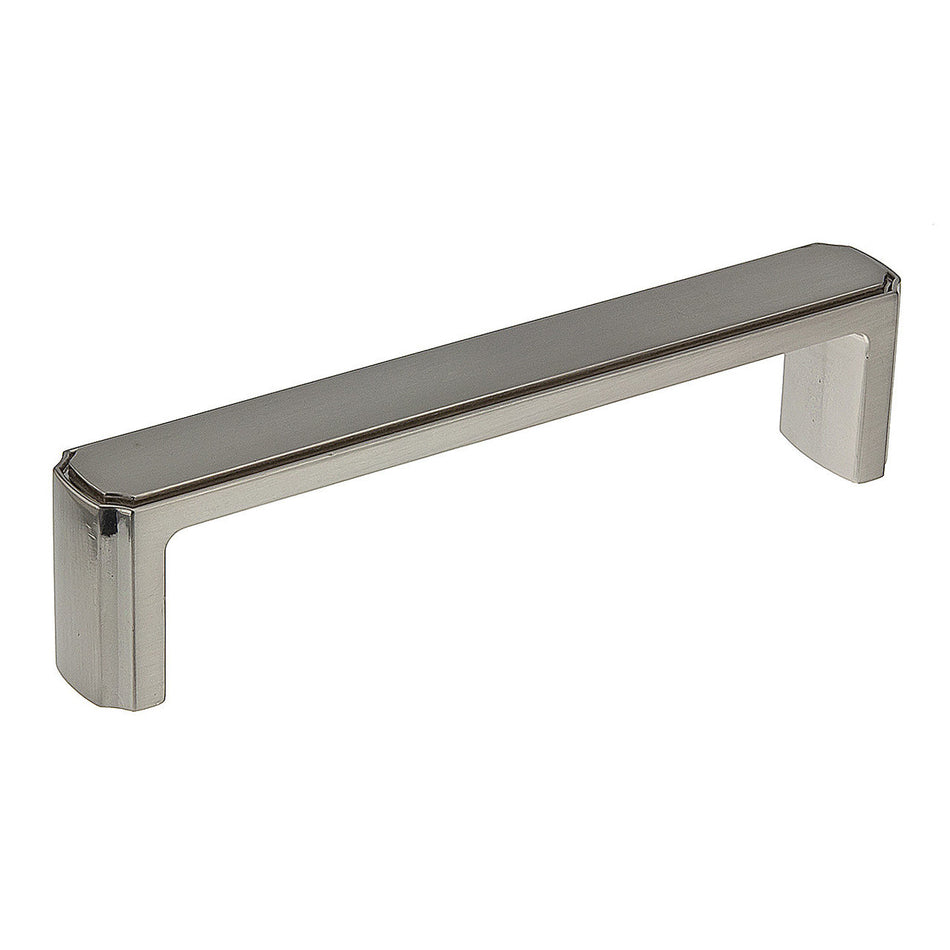 Richelieu BP770128195: 128mm cc Lorraine Cabinet Pull - Brushed Nickel