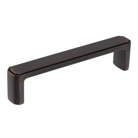 Richelieu BP770128BORB: 128mm cc Lorraine Cabinet Pull - Brushed Oil Rubbed Bronze