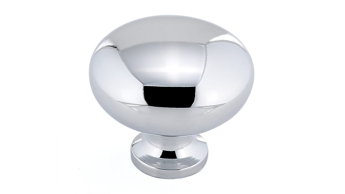 Richelieu BP770140: 1-1/4" Urban Cabinet Knob - Polished Chrome