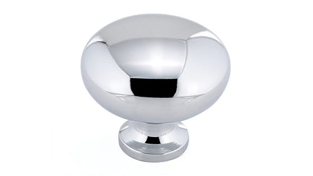 Richelieu BP770140: 1-1/4" Urban Cabinet Knob - Polished Chrome
