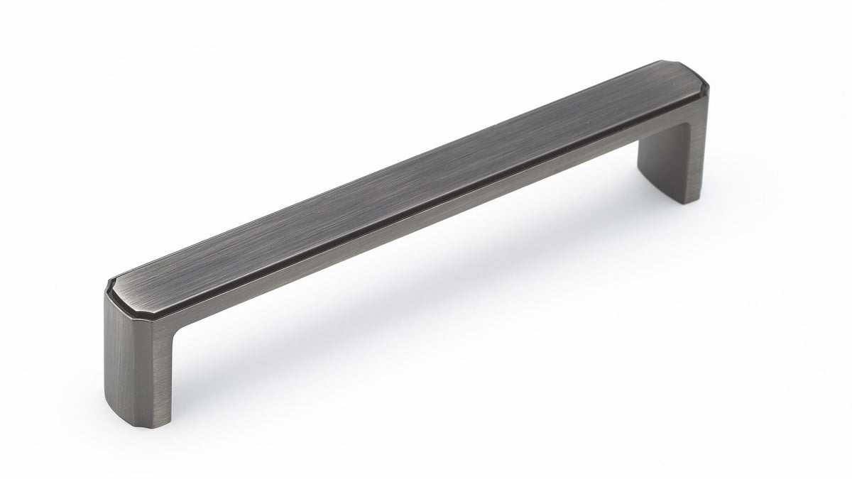 Richelieu BP770160143: 160mm cc Lorraine Cabinet Pull - Antique Nickel