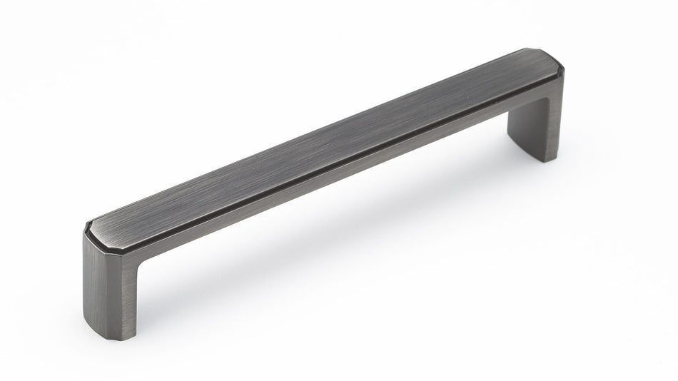 Richelieu BP770160143: 160mm cc Lorraine Cabinet Pull - Antique Nickel