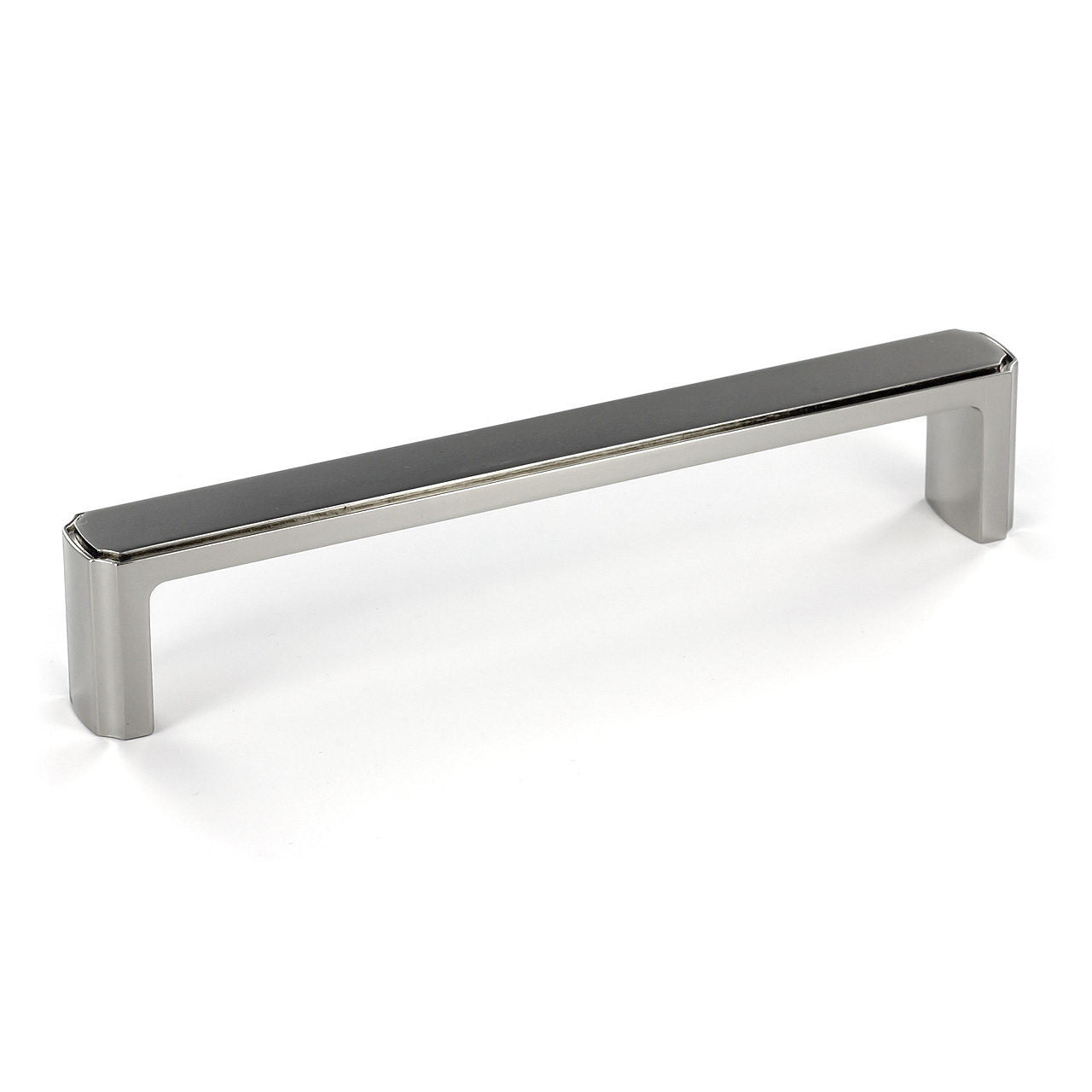Richelieu BP770160180: 160mm cc Lorraine Cabinet Pull - Polished Nickel