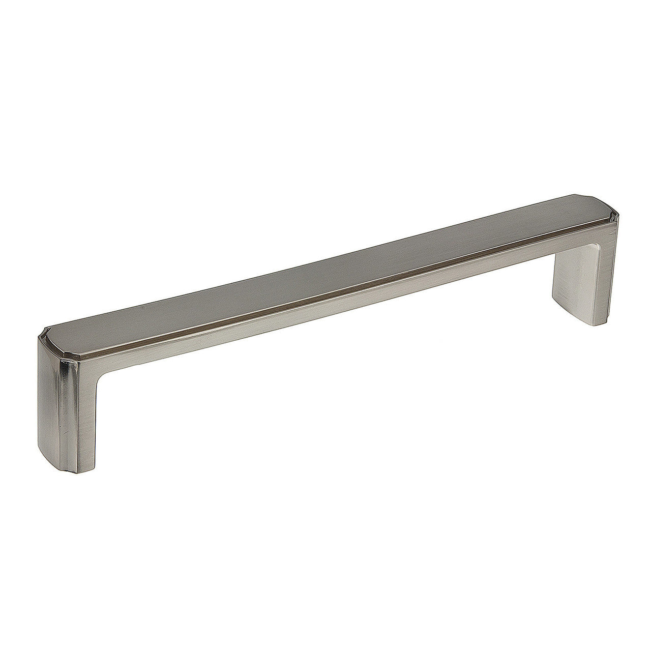 Richelieu BP770160195: 160mm cc Lorraine Cabinet Pull - Brushed Nickel