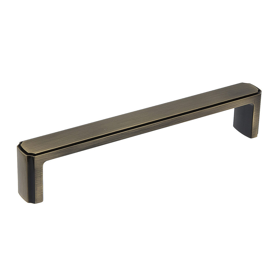 Richelieu BP770160AE: 160mm cc Lorraine Cabinet Pull - Antique English