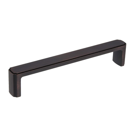 Richelieu BP770160BORB: 160mm cc Lorraine Bar Cabinet Pull - Brushed Oil Rubbed Bronze