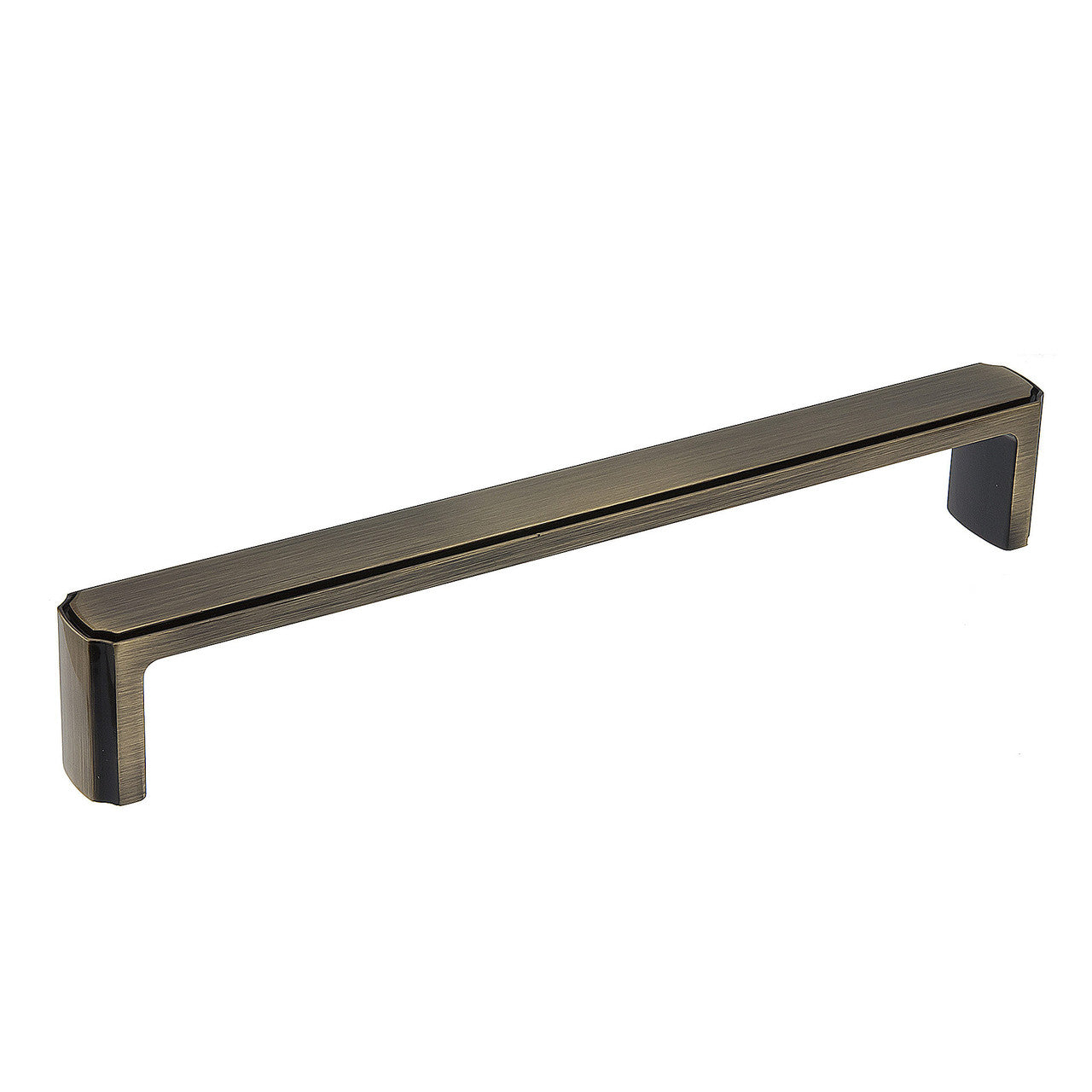 Richelieu BP770192AE: 192mm cc Lorraine Cabinet Pull - Antique English