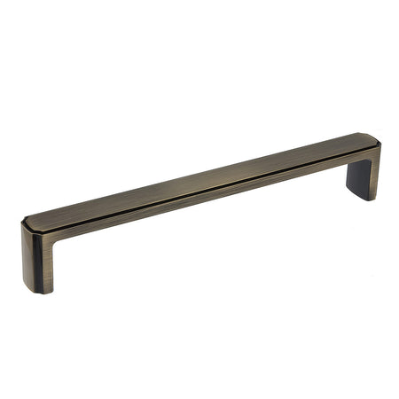 Richelieu BP770192AE: 192mm cc Lorraine Cabinet Pull - Antique English