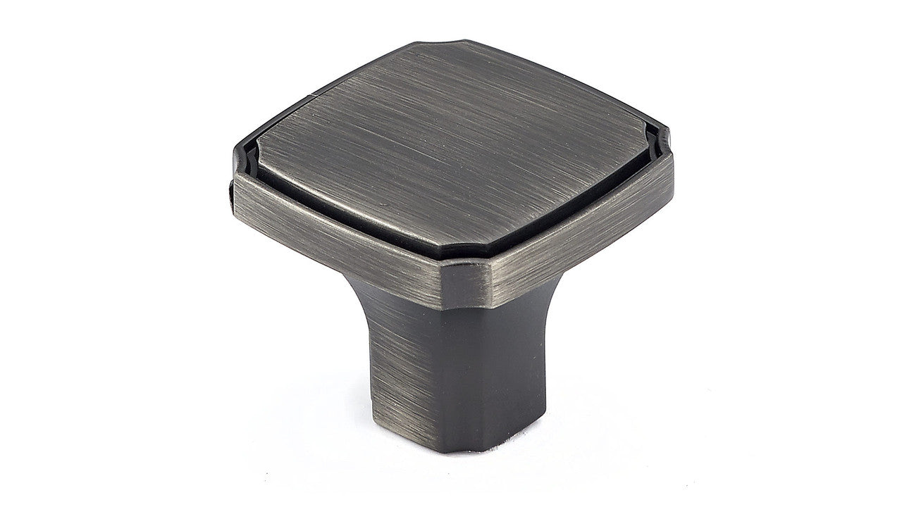 Richelieu BP77035143: 35mm Lorraine Cabinet Knob - Antique Nickel