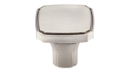 Richelieu BP77035195: 35mm Lorraine Cabinet Knob - Brushed Nickel