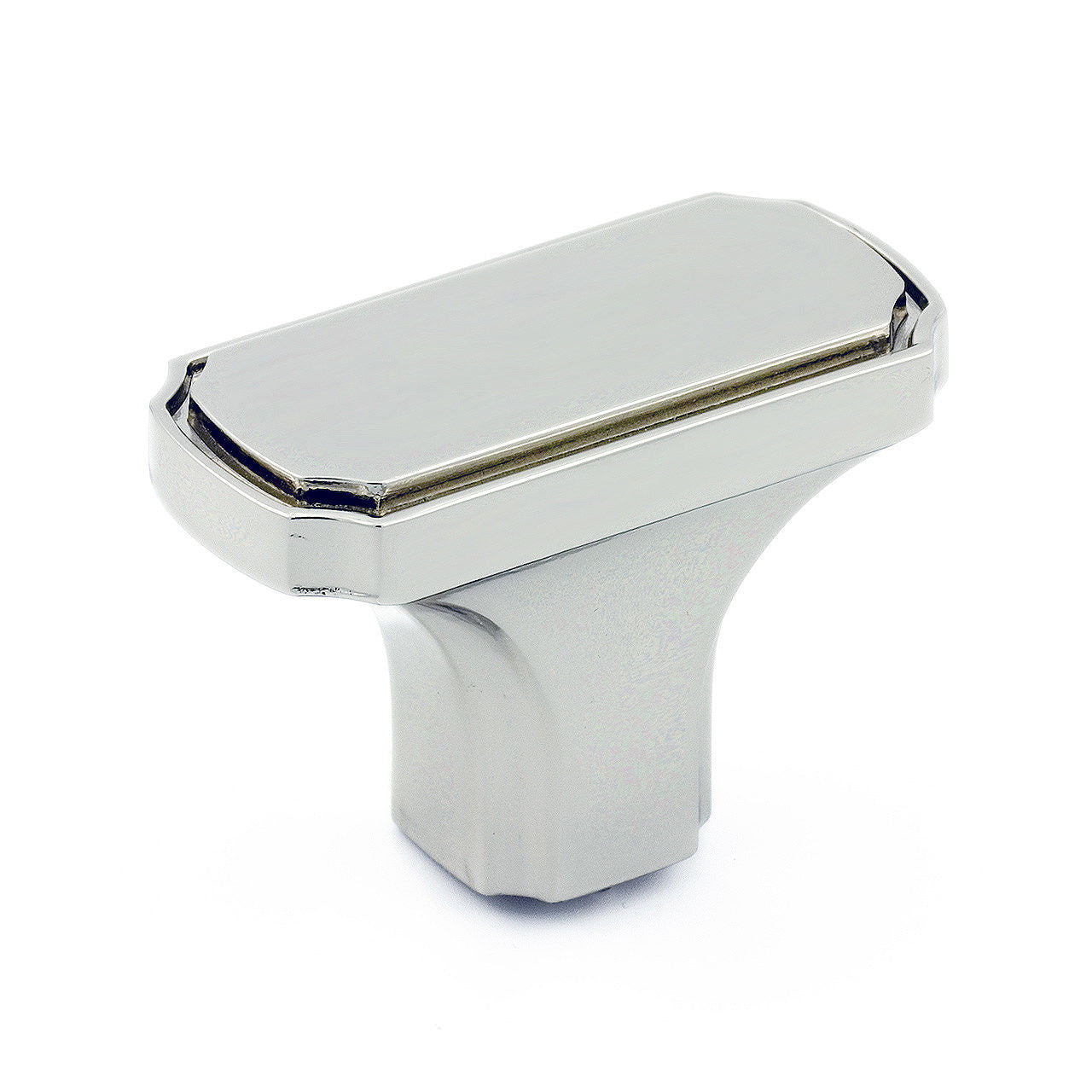 Richelieu BP77043180: 43mm Lorraine Cabinet Knob - Polished Nickel