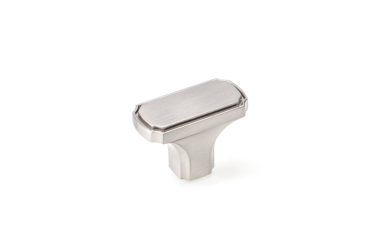Richelieu BP77043195: 43mm Lorraine Cabinet Knob - Brushed Nickel