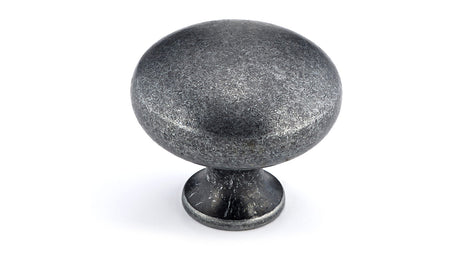 Richelieu BP770907: 1-1/4" Village Cabinet Knob - Wrought Iron